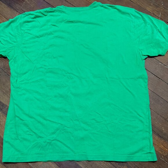 Classic, Rare Kelly Green Adidas, Federal Reserve T-shirt, XL - Picture 4 of 4